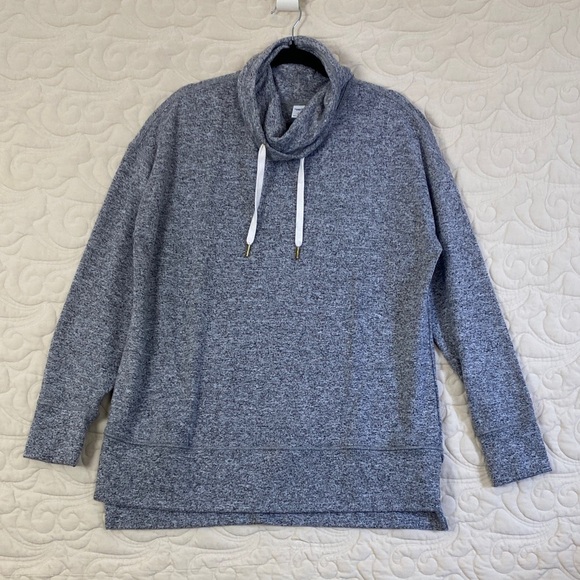Old Navy Active Cowl Neck Sweatshirt with Pockets - Picture 1 of 8